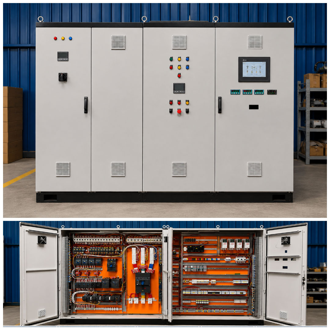 MCC Cum PLC Panel